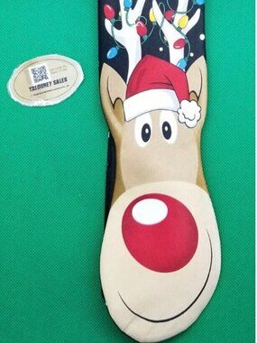 Noel Collection Rudolph The Red Nosed Reindeer Neck Tie Holiday Christmas Party